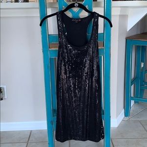 Sequin Little Black Dress by GUESS